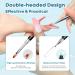 Modelones Polygel Slip Solution Kit 120ml Dual-Ended Nail Brush & Acrylic Nail Liquid Set for At-Home Nail Art & Extensions - Buy Online on GoSupps.com