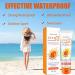 Sun Cream SPF 50 Suncream For High Sun Protection SPF 50 Face Moisturiser Waterproof Sun Cream Against UVA & UVB Sun Lotion Sunscreen For Daily Use Travel (Type1) - Buy Online on GoSupps.com