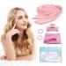 Heatless Hair Curler For Long Hair Curls - 61" Extra Long Heatless Curling Rod Headband, Velour No Heat Curling Ribbon Kit You Can Sleep In Soft Cotton Curling Ribbon Overnight For Women(Pink)