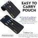 Lash Tools Fiber Tip Eyelash Tweezers Set - Pro Tweezers for Volume & Classic False Lashes - Stainless Steel Straight and Curved Tips - 4 Pieces Black - Buy Online on GoSupps.com