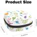 Stylish Women's Napkin Storage Bag | Portable Period & Breastfeeding Insert Holder with Vegetable Patterns for Teens & Girls - Buy Online on GoSupps.com