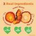 RIND Snacks Orchard Blend Dried Fruit Superfood - Sweet Persimmon, Tart Apple, Tangy Peach - High Fiber, Vegan, Paleo - Non-GMO - 3oz (Pack of 3) - Buy Online on GoSupps.com