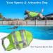 Vivaglory Sporty Neoprene Dog Life Vest - Durable & Comfortable Pet Security Vest Green Large (64-76cm Chest) - Buy Online on GoSupps.com