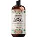 Pure Kukui Nut oil- Cold Pressed, use for lotions, soaps, serums, body butters and more. Great for skin and hair care-12 oz (12 oz) 12 Fl Oz (Pack of 1)