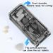 Geeker Chip Tray Divider | Pill & Medication Organizer for Large & Small Tablets - 1 Pack (Black) - Buy Online on GoSupps.com