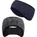 Savita 2 Pack Ear Warmers Headband - Moisture Wicking Thermal Sport Headbands for Winter - Gray and Dark Blue - Unisex - Buy Online on GoSupps.com