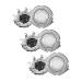 Lot De 3 T tes De Rasage Compatibles Avec Philips HQ7165 HQ7260 HQ7310 HQ7330 HQ7350 HQ7363 HQ7800 HQ7890 Et HQ7780