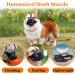 Breathable Dog Muzzle | Adjustable Mesh Muzzle for Dogs | Comfortable & Durable Maulkorb in Gray - Buy Online on GoSupps.com