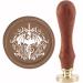 CRASPIRE Dragon Wax Seal Stamp Sword Vintage Sealing Wax Stamps Baroque Shield 30mm Retro Removable Brass Head with Wood Handle for Wedding Invitations Envelope Halloween Christmas Thanksgiving 30mm-dragon Sword
