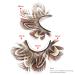 White False Eyelashes for Halloween & Cosplay | Natural Look Anime Makeup | D03-Brown Tiger Print - Buy Online on GoSupps.com
