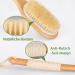 Saunnihen 44.5cm Long Wooden Back Brush - Natural Bristles for Body Exfoliation & Cellulite Removal | International Shipping Available - Buy Online on GoSupps.com
