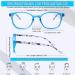 COJWIS 5 Pack Blue Light Filter Reading Glasses for Men & Women - Anti-Tiredness Glare-Free UV Aid (3.00 Magnification) - Buy Online on GoSupps.com