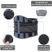 ABYON Lower Back Support Belt for Men and Women - Size XL Black-Blue - Buy Online on GoSupps.com