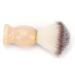 Premium Razor Brush - Soft Nylon & Wool Solid Wood Grip | Ideal for Rich Foam & Professional Beard Care - Buy Online on GoSupps.com
