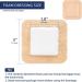 URAY Silicone Foam Dressing with Border - 10 Pack Waterproof & Highly Absorbent Bandages for Wounds Bed Sores & First Aid - Gentle Adhesive 3x3 - Buy Online on GoSupps.com