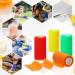 45 Rolls 4 x 5 Yards Cohesive Bandage Tape - Self Adhesive Wrap for First Aid, Wrist, Sports - Elastic Stretch Athletic Tape - Non Woven Self Adherent Vet Wrap - Bulk Pack with 45 Styles - Buy Online on GoSupps.com
