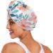 Super Absorbent Watercolor Colored Flowers Hair Towel 2 Pack | Quick Dry Hair Turbans for Women & Girls - Buy Online on GoSupps.com