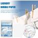 Laundry Sheets Detergent Natural Fresh Scent Washer Sheet Natural Laundry Strips Portable Efficient Laundry Detergent for Home Use Dobooo - Buy Online on GoSupps.com