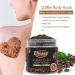 DISAAR BEAUTY Arabica Coffee Body Scrub Remove Dirt Aging Cuticles Reduce Cellulite Refine Pores Nourish Moisturize Skin 200ml/6.76fl.oz - Buy Online on GoSupps.com