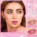 Magic Color Changing Lip Glow Oil - Hydrating Plumping Lip Gloss & Balm | Longwear Non-Sticky Lip Oil with Big Brush - Buy Online on GoSupps.com