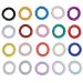 Hedume 60 Pack Spiral Hair Ties - No Crease Elastic Hair Ties for Women and Girls - Fluorescent Series - 20 Colors - Buy Online on GoSupps.com