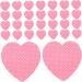 FOMIYES 400 Sheets Eyelash Cleaning Pads Nail Dip Powder Remover Nail Polish Remover Heart Shaped Nail Wipes Cotton Nail Wipes Lash Remover Nail Polish Pads Gel Remover Pads - Buy Online on GoSupps.com