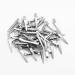 Wynameleri 60pcs plain hair slide clips silver gray hair clip 6 * 10 small bar rettes for fine hair slide large size 45mm/60mm + 46mm/56mm 1 piece (60 Pack) 60PCs hair clip several sizes