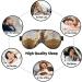 Goat Frolic Print Unisex Sleep Eye Mask | Soft Comfort Eye Shade for Travel Yoga & Shift Work - Buy Online on GoSupps.com