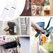 Valyria Sublimation Blanks Chapstick & Lipstick Holder Keychains Bulk Pack - White Rectangle (20 Pcs) - Buy Online on GoSupps.com