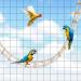 Wooden Bird Ladder & Climbing Toys for Parrots Hamsters & More - 28 Ladders (61.81 x 3.14 in) - Perfect for Fun & Exercise - Buy Online on GoSupps.com