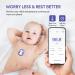 Walnut Wearable Thermometer for Kids - Rechargeable Smart Baby Thermometer for Continuous Temperature Monitoring | Real-Time Fever Alerts | Ideal Baby Shower Gift and Registry Essential - Buy Online on GoSupps.com
