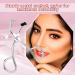 2 Pack Silicone Eyelash Curler - Pain Free Metal Mini Eyelash Tools for Dramatic Lash Look - Professional Makeup Essential - Buy Online on GoSupps.com