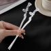 DHWEKU 2 pieces women's hair sticks retro hair sticks hair sticks for long hair beautiful and elegant holds the hair firmly suitable for hair styling design for decorative hair firm hairstyle - Buy Online on GoSupps.com