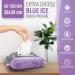 Showerless Body Wipes for Women - XL Lavender Deodorant Wipes - 50 Rinse-Free Wipes for Travel Gym & Camping - Buy Online on GoSupps.com