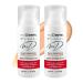 Twin Pack - myDerm CLINICAL SPF 46 TINTED Zinc Sunscreen Lotion 1.7 Fl Oz (Pack of 2)