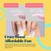 Beetles Poly Extension Gel 60g - Natural Pink Jelly Gel Builder for Trendy Nail Art Design - Salon Quality DIY at Home - Christmas Nails Gifts for Women - Buy Online on GoSupps.com