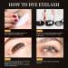 2 in 1 Eyebrow and Eyelash T-i-n-t Kit Professional Brow & Lash T-i-n-t Makeup at Home Semi-Permanent Brow DYE at Home & Salon Brown - Buy Online on GoSupps.com