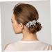 DOITOOL Crystal Hair Accessories Tiara Hair Pin Wedding Hair Accessories Hair Clips Hair Barrettes Rhinestone Bobby Pins Wedding Decor Hair Comb Bride Gem Hair Piece Zinc Alloy - Buy Online on GoSupps.com