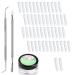 52Pcs Ingrown Toenail Stainless Nail Clipper Grooming Tool Set for Thick Nails or Ingrown Toenail Ingrown Nails to Turn The Nails Out