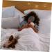 FRCOLOR Sleep Mask Set - 2pcs Silk Eye Covers & Pajama Blindfold for Travel | Comfortable Eye Patches & Blackout Stickers - Buy Online on GoSupps.com