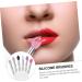 IWOWHERO 6pcs Eye Shadow Brush Eye Brush Makeupset Transparent Plastic Handle Make up Applicator - Buy Online on GoSupps.com