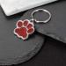 Custom Engraved Dog & Cat ID Tags | Red Paw Print Animal Tags - Shop Now - Buy Online on GoSupps.com