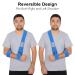 Supregear Adjustable Lightweight Arm Sling | Shoulder Immobilizer Support for Injured Arm | Breathable Medical Shoulder Support - Blue - 180cm - Buy Online on GoSupps.com