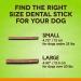 Zoe Dental Sticks for Dogs Antioxidant Large Cinnamon Flavor 6.6 oz - Buy Online on GoSupps.com
