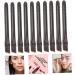 HAPINARY 10 Pcs Eye Shadow Brush Blush Makeup Brush Sponge Applicator Makeup Brush Kit Stainless Steel Black - Buy Online on GoSupps.com