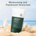Heartleaf Silky Moisture Sunscreen - Korean SPF 50+ PA++++ Clear Filter Sun Essence | Hydrating No White Cast Lightweight Daily Moisturizer - Buy Online on GoSupps.com