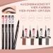 LULAA P-Beauty Waterproof Long Lasting Eyebrow Pencil 4 Colors 4 Tips - Buy Online on GoSupps.com