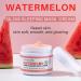 Watermelon Glow Sleeping Mask Cream - Hyaluronic Acid to Repair Skin - Make Skin Soft Smooth and Glowing - Watermelon Hydrating Face Mask to Deep Hydration - Help Minimize the Appearance of Pores - Buy Online on GoSupps.com