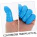 Uonlytech 100pcs Nitrile Finger Cots - Sky Blue Joint Protection Sleeves & Finger Cover Accessories for Ultimate Protection - Buy Online on GoSupps.com