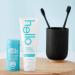 Hello Oral Care Fluoride Free Toothpaste - Vegan Antiplaque & Whitening with Tea Tree & Coconut Oil - Natural Peppermint 4.7 oz - Buy Online on GoSupps.com